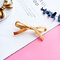 Sweet Hair Clip Silver Gold Bowknot Alloy Fashion Hair Accessories Jewelry for Women - Gold