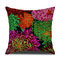 Vintage Floral Flower Print Linen Cushion Cover Home Sofa Office Waist Throw Pillowcases Art Dec - #4