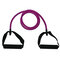 Rubber Latex Tension Rope Chest Developer Expander Spring Exerciser Fitness Equipment - Purple