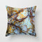 Marble Stone Pattern Pillowcase Cotton Linen Sofa Home Car Cushion Cover - #12