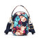 Women Print Floral Crossbody Bag Multi-pocket Phone Purse - #01