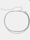 Corrente de cintura de liga de strass multicamadas em formato de coração na moda vintage - Prata