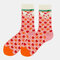 Men & Women Japanese Personality Creative Illustration Cotton Socks - #02