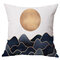 Modern Sunset Abstract Landscape Linen Cushion Cover Home Sofa Throw Pillowcases Home Decor - #11