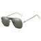 Unisex Vogue Vintage PC Metal Marine Sunglasses Outdoor Travel Beach Anti-UV Sunglasses - #01