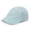 Breathable Cotton Peak Hat Adjustable Summer Thin Beret Cap For Men And Women  - Blue