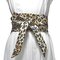 Corset Wide Belts Leopard Pattern Girdle Slimming Body Belts for Women Elastic Waist Belt - #01