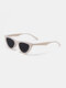 महिला आरामदायक रेट्रो फैशन आउटडोर UV सुरक्षा बिल्ली नेत्र फ़्रेम धूप का चश्मा - #04