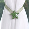 Shining Star Shaped Magnet Ribbon Curtain Tie Concise Style Curtain Buckle  - #4