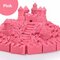 500g Educational Sand 7Colors Polymer Clay Amazing DIY Indoor Playing Sand Children Toys Mars Space Sand - Pink