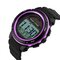 SKMEI Solar Power Sports Watches Outdoor Digital Watch Military Waterproof Watches for Men Gift - Purple