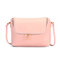 Casual Candy Color PU Leather  5.5inch Phone Bags Crossbody Bag Shoulder Bags For Women - Pink