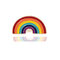 Creativo carino arcobaleno ponte spilla arcobaleno kit goccia Olio spilla in metallo denim Borsa gioielli da donna - 04