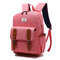 Vintage Casual Outdoor Travel 16 Inch Laptop Bag Backpack For Men Women - Watermelon Red