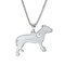 Cute Alloy Dogs Shaped Necklace - #9