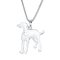 Cute Alloy Dogs Shaped Necklace - #7