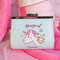 Cartoon Unicorn PU Change Card Pack Female Cute Buckle Wallet - #4