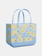 Women PVC Fashion Large Capacity Print Handbag Tote - #13