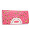 Women Cute Candy Color Long Wallet - Watermelon Red