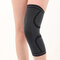 Fitness Knee Pad Running Cycling Nylon Elastic Knee Support Non-slip Warm Protective Brace - Black