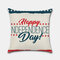 Independence Day Kissenbezüge American Holiday Themed Digital gedruckte Kissenbezug ohne Kern - #4