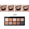 10 Colors Smoky Eye Shadow Palette Shimmer Glitter Color Long-Lasting Eye Shadow Palette - 2#