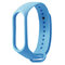 Substituição Silicone Sports Soft pulseira pulseira pulseira - azul