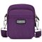Women Waterproof Waist Bag Casual Crossbody Bag - Purple
