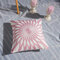 Pink Hand Knitting Pattern Linen Pillow Case Home Fabric Sofa Mediterranean Cushion Cover - #4