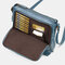 حقيبة نسائية متعددة الوظائف من Mandy حقيبة كروس كاجوال صلبة - أزرق