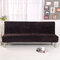 Soft Stretchy Silky Thicken Sofa Cover Elastic Full Cover Without Armrest Folding Sofa Bed Cover Sofa Cushion - Coffee