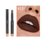 15 Colors Matte Velvet Lipstick Long-lasting Natural Nude Thin Tube Lipstick Pen Lip Makeup - 15