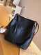 Women Multi-pocket Large Capacity Handbag Shoulder Bag Tote - Black