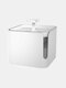 3L WIFI Pet Smart Automatic Circulating Water Dispenser Pet Water Fountain Silent Cat Drinking Water Dispenser Electric Feeder Bowl Cats Dogs Drinking Fountain - White
