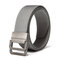 130CM Mens Double Ring Nylon Outdoor Military Tactical Belts Casual Canvas Alloy Buckle Jeans Belt - Grey
