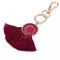 National Style Tassel Bag Accessory For Women - Red