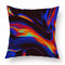 INS Style Abstract Colored Printed Short Plush Cushion Cover Home Art Decor Sofa Throw Pillow Cover - #5