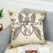 AB Sided Vintage Plüsch-Baumwollkissenbezug im ägyptischen Stil Home Sofa Decor Throw Pillow Cover - #4