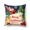 Creative Classical Merry Christmas Printed Throw Pillow Case Home Sofa Cushion Cover Christmas Gift - #11