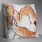 両面漫画猫クッションカバーホームソファオフィスソフトスロー枕カバーアート装飾 - ＃15