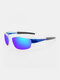 Men Full Frame Polarized UV Protection Outdoor Sports Night Vision Sunglasses - #04