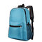 Lightweight Waterproof Nylon Travel Backpack Folding Men Women Unisex Bag - Blue