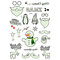 Luminous Tattoo Sticker Festive Party Tattoos Cute Cartoon Christmas Temporary Tattoo Stickers - 02