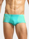Men Geometric Print Soft Moisture Wicking Breathable Swimwear - Green
