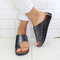 LOSTISY Pantofole con zeppa per correttore ortopedico per borsite ortopediche comode da donna - Nero