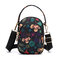 Women Print Floral Crossbody Bag Multi-pocket Phone Purse - #10