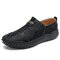 Menico Men Outdoor Non Slip Wearable Casual Slip On Shoes - Black