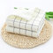 Cotton Thick Luxury Solid Plaid Cotton Towel Hotel Couple Face Towel Solid SPA Bathroom Towel - White