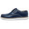 Large Size Men British Style Classic Oxfords Lace Up Casual Shoes - Blue