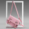 Women Vintage Solid Crossbody Bag Mini Phone Bag - Pink